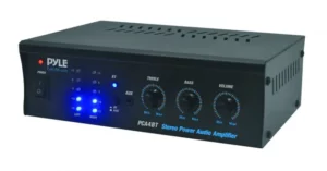 PYLE Wireless BT Streaming Desktop Amplifier PCA4BT Manual Image