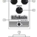 tc electronic Vintage-Style Delay Pedal All-Analog Bucket-Brigade Circuit Manual Image