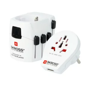 SKROSS USB Universal Adapter PRO – World & USB Manual Image